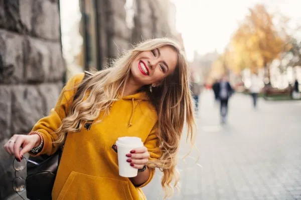Femme sourire